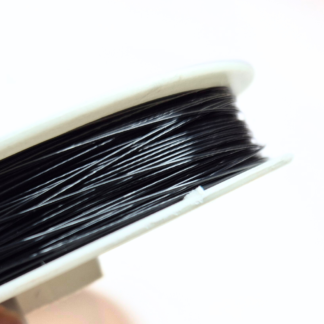 Tiger wire, svartöverdrag med nylon 50 meter,  rostfritt stål (91054)