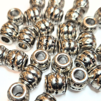 Metallpärlor 15 st. 8x8 mm (82271)