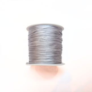 Gråsilvrig nylontråd 38 m- 0,8 mm tjocklek (91130)