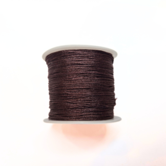 Brun nylontråd 90 m- 0,8 mm tjocklek (91131)