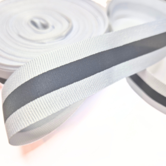 5 meter reflexband 23,5 mm brett  polyester (50242)