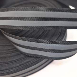 5 meter reflexband 20 mm brett  polyester (50245)