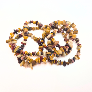 En sträng mookait-pärlor chips 1,5-4,5x3-13x2,5-8mm  (82292)