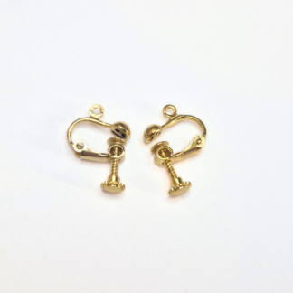 1 par örhängsstommar  clips  (91134)