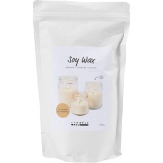 Sojavax  500 g/ 1 förp., För ljus i behållare cream